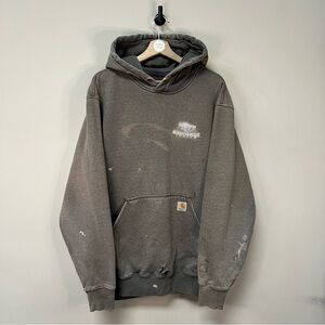 Distressed Carhartt Hoodie